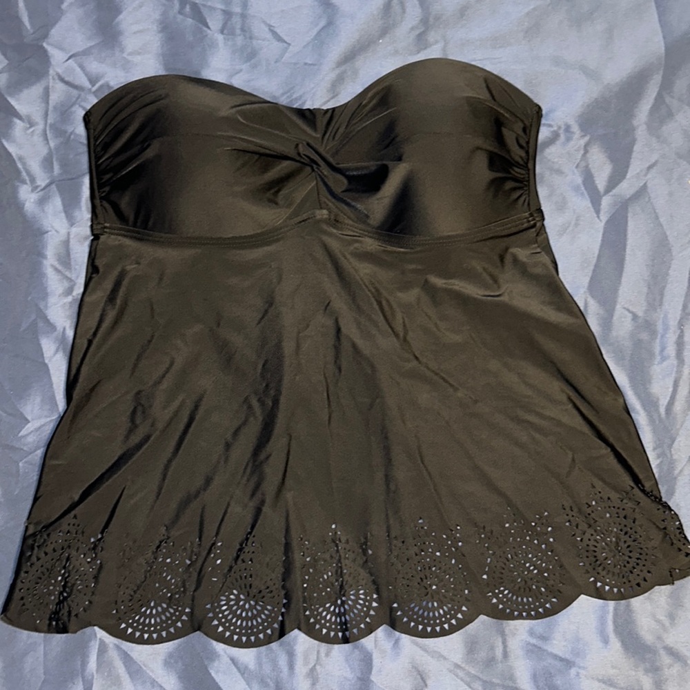 Strapless Swim Tank